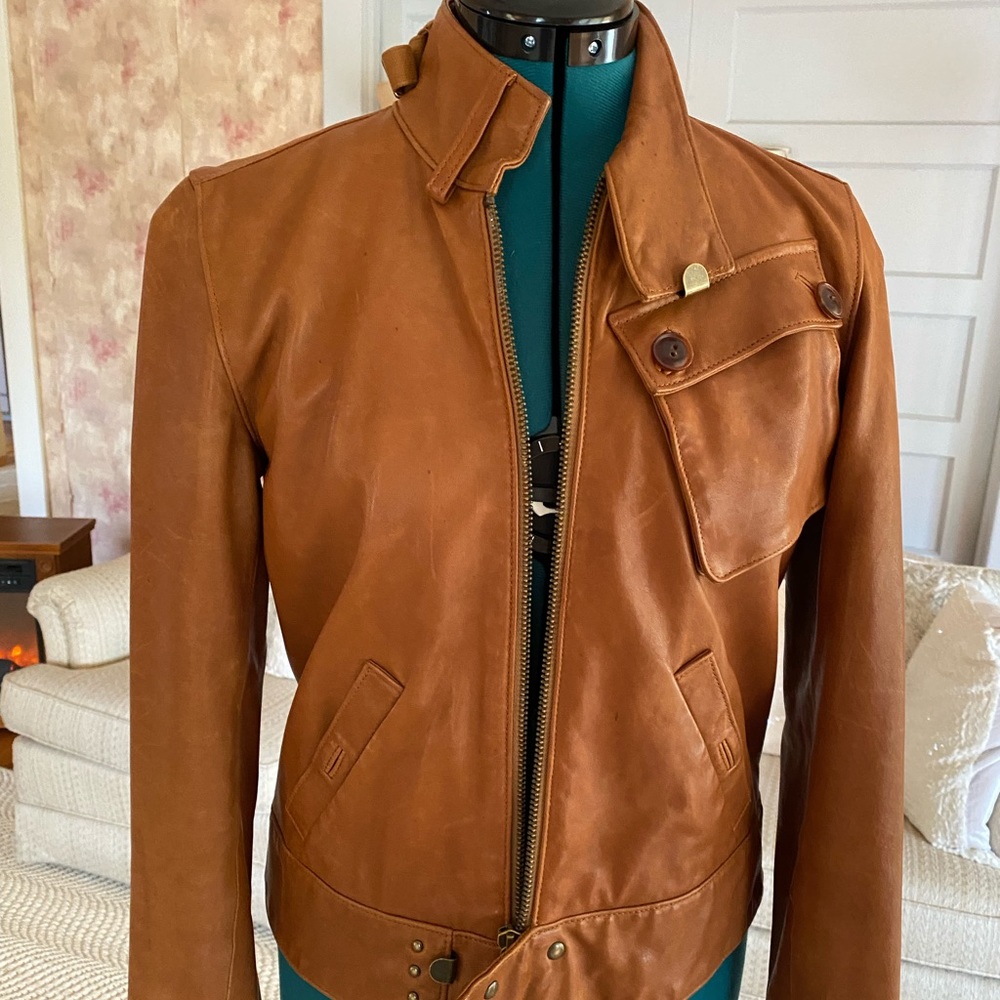 Ralph Lauren Blue Label leather jacket